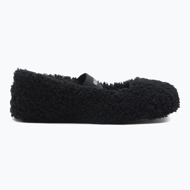 Жіночі балерини Moon Boot Shearling Ballerina чорного кольору