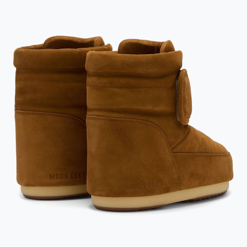 Черевики зимові жіночі Moon Boot Icon Strap Suede cognac 2