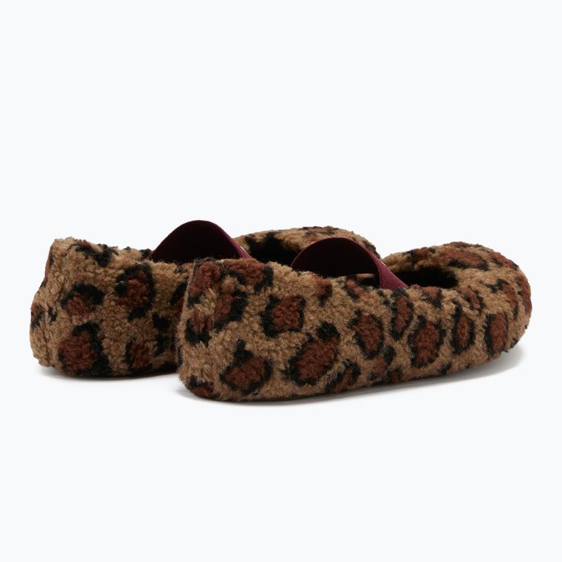 Капці жіночі Moon Boot Fleece Ballerina Leopard cognac/cocoa 2