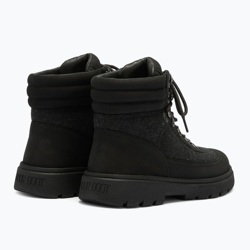 Черевики зимові чоловічі Moon Boot Combat Boot Felt black 2