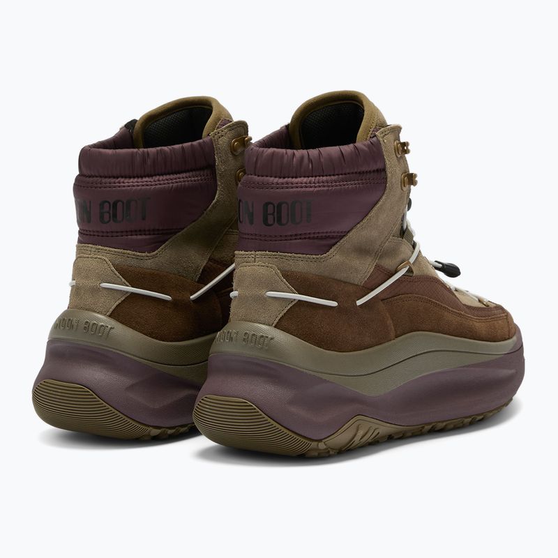Взуття жіноче Moon Boot Moon247 Xlace Mid cargo green/berry brown 2