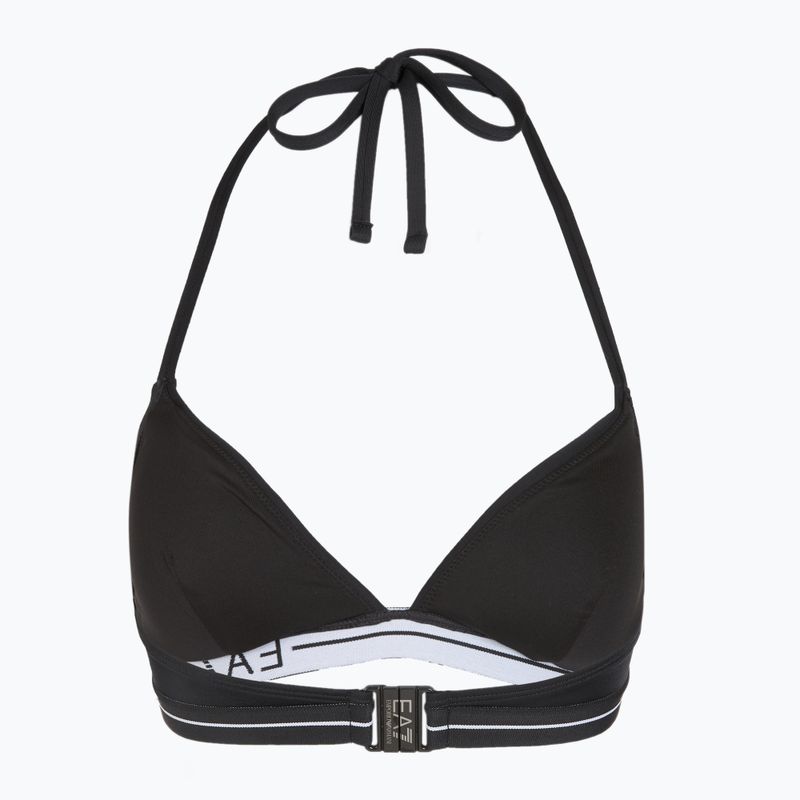 Купальник роздільний жіночий EA7 Emporio Armani Logo Tape Bikini Triangle black 4