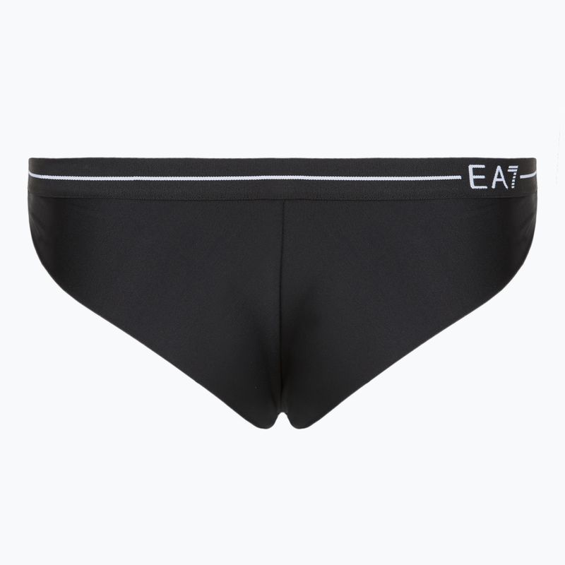 Купальник роздільний жіночий EA7 Emporio Armani Logo Tape Bikini Triangle black 7
