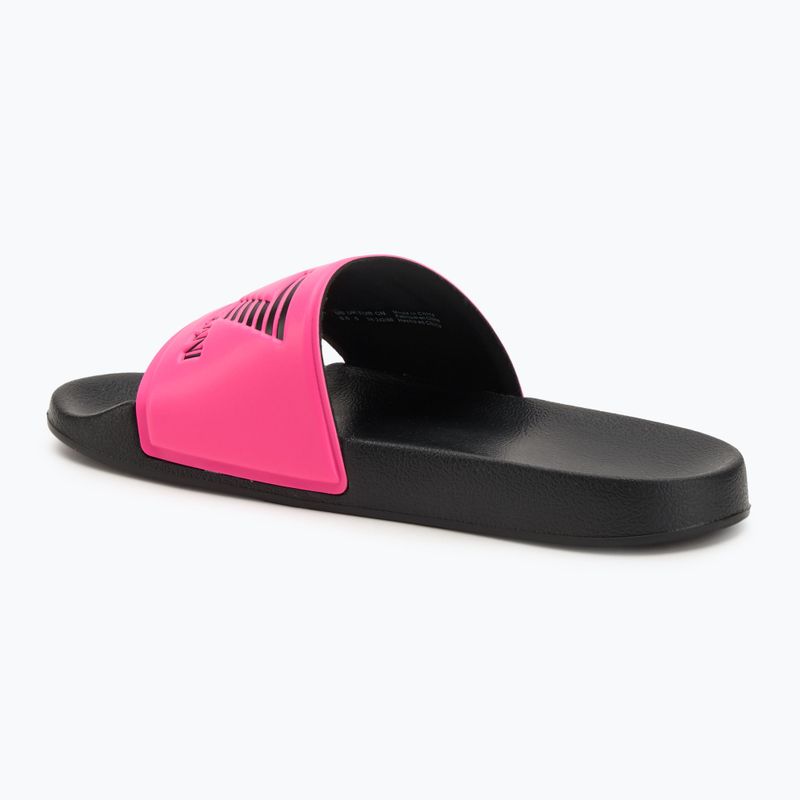Шльопанці EA7 Emporio Armani Water Sports Visibility pink fluo / black 3