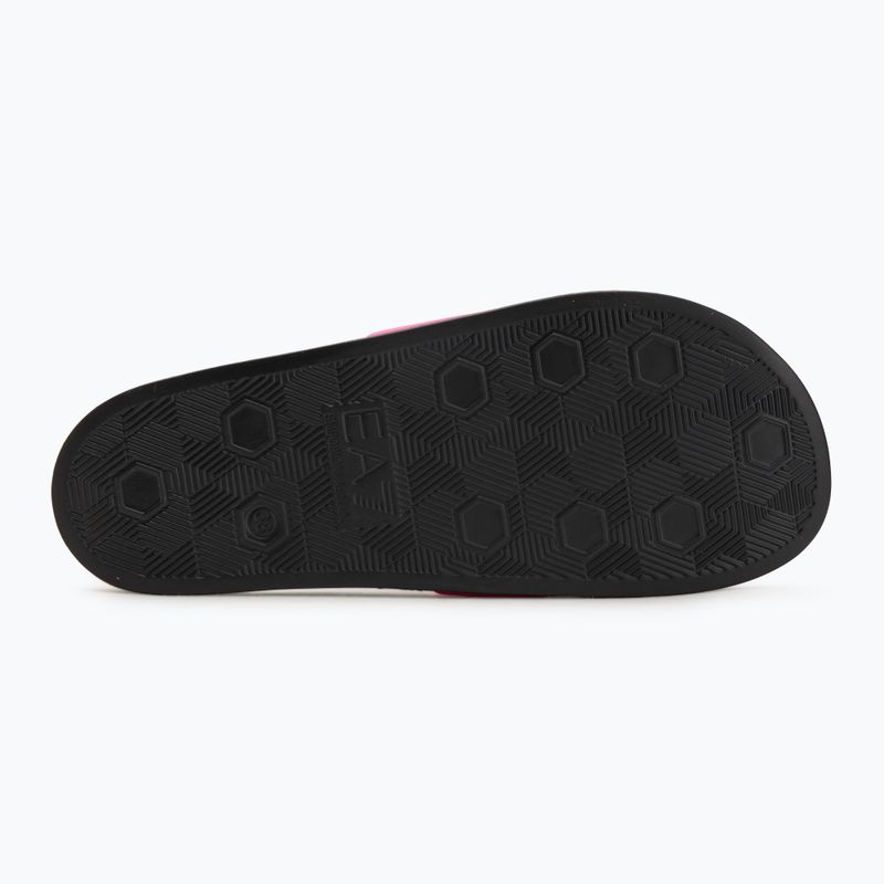 Шльопанці EA7 Emporio Armani Water Sports Visibility pink fluo / black 4
