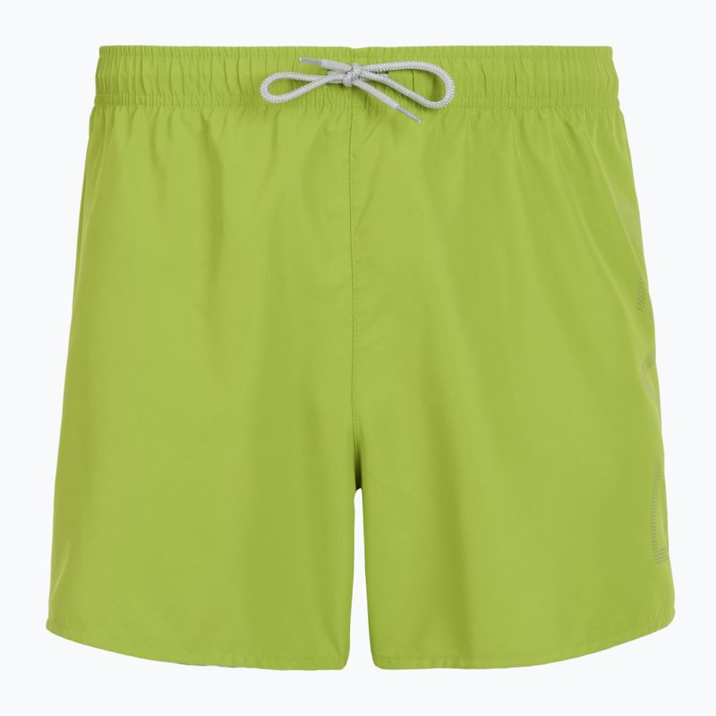 Шорти для плавання чоловічі EA7 Emporio Armani Swim Trunks With Oversized Logo titanite / silver