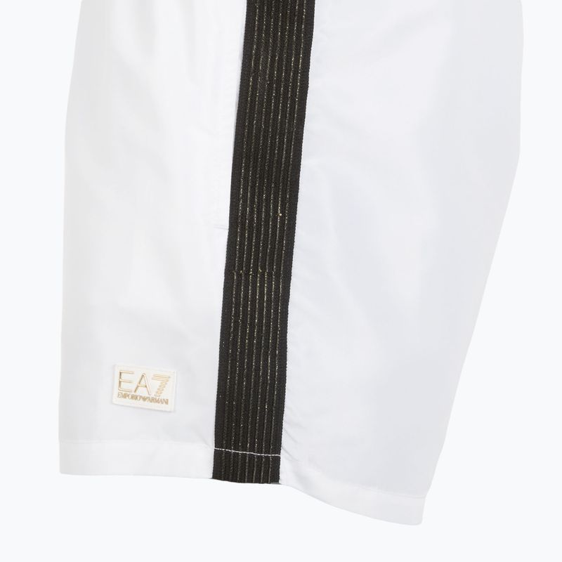 Шорти для плавання чоловічі EA7 Emporio Armani Gold Label Boxer white 3