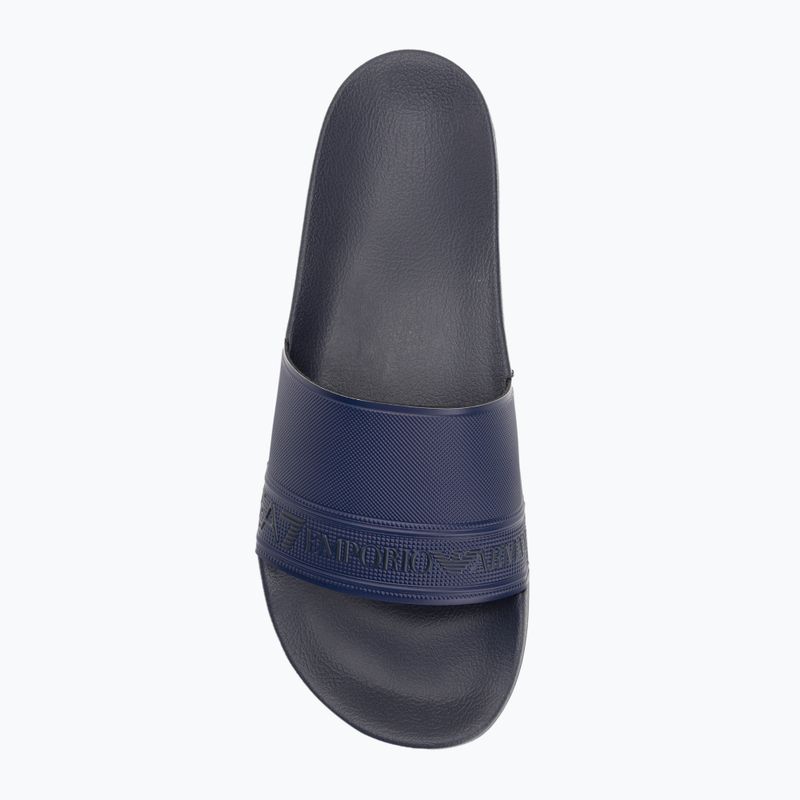 Шльопанці EA7 Emporio ArmaniWater Sports Tape periscope / medieval blu 5