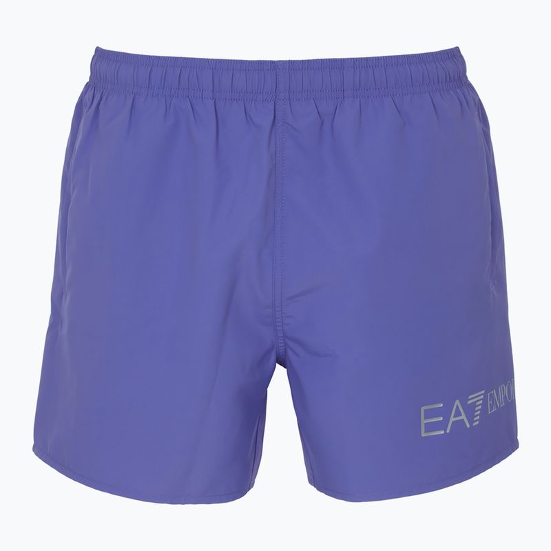 Шорти для плавання чоловічі EA7 Emporio Armani Extended Logo Boxer corsican blue / silver 2