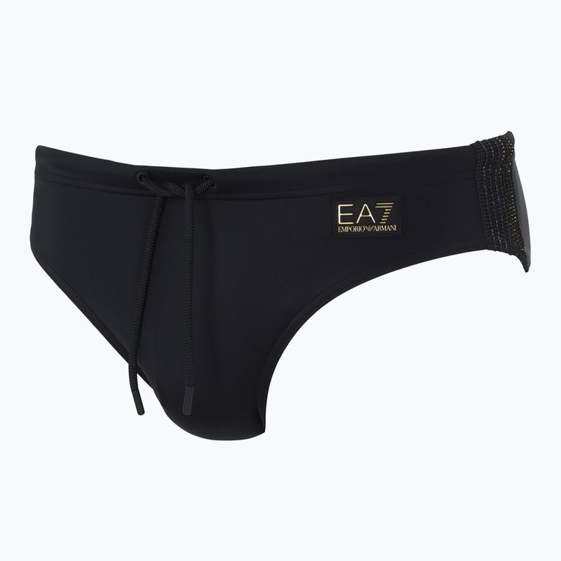 Плавки чоловічі EA7 Emporio Armani Gold Label Brief black 2