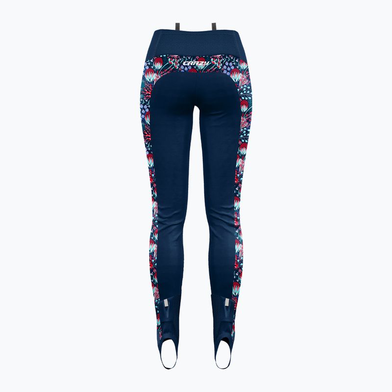 Штани жіночі Crazy Falls print leila blue 2