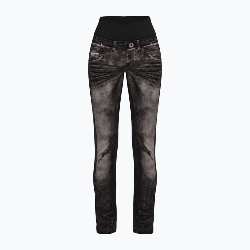 Штани трекінгові жіночі Crazy Wonder Magic print jeans black