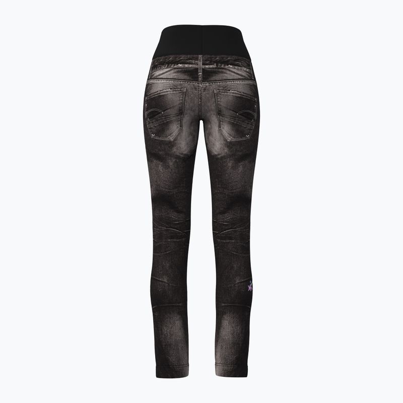Штани трекінгові жіночі Crazy Wonder Magic print jeans black 2