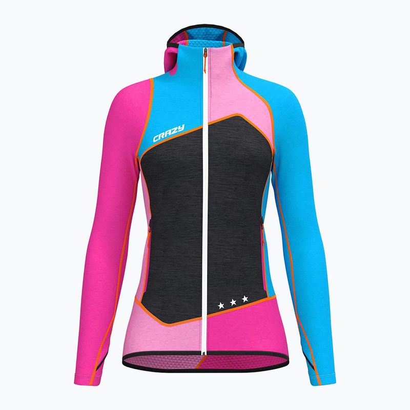 Кофта трекінгова жіноча Crazy Ionic pop 4
