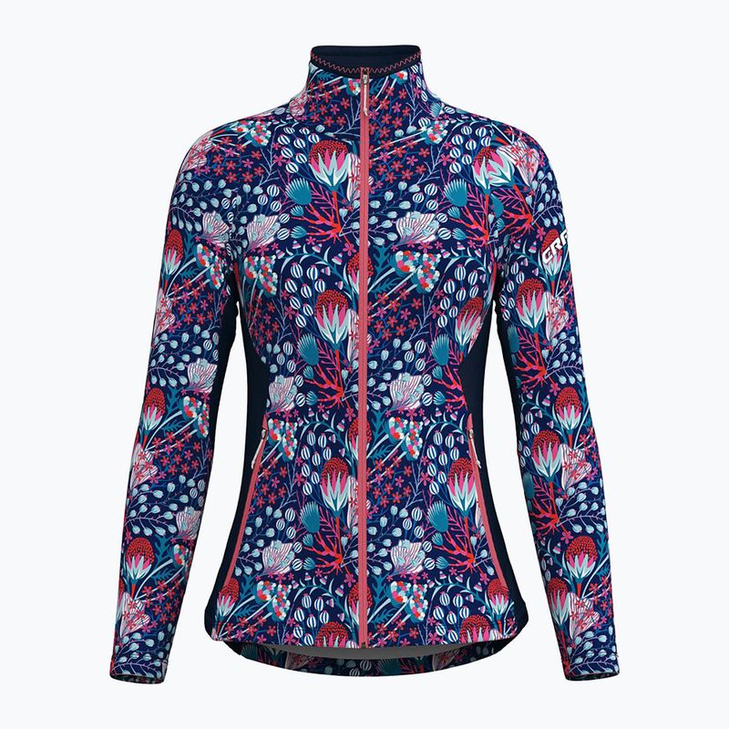 Кофта трекінгова жіноча Crazy Wonder Magic print lella blue
