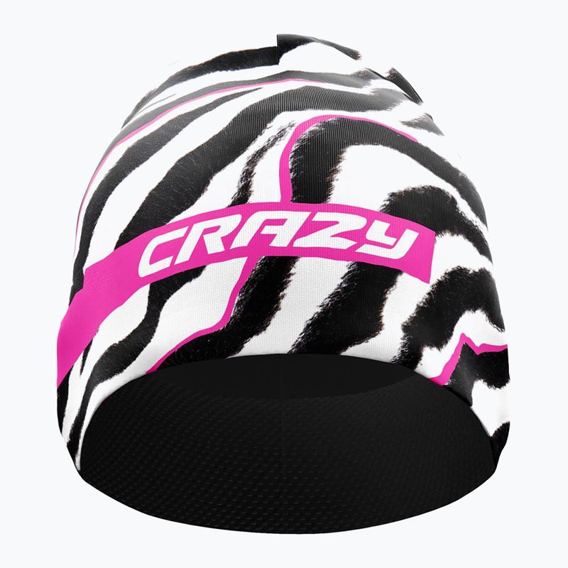 Шапка для бігу жіноча Crazy Spire black/zebra