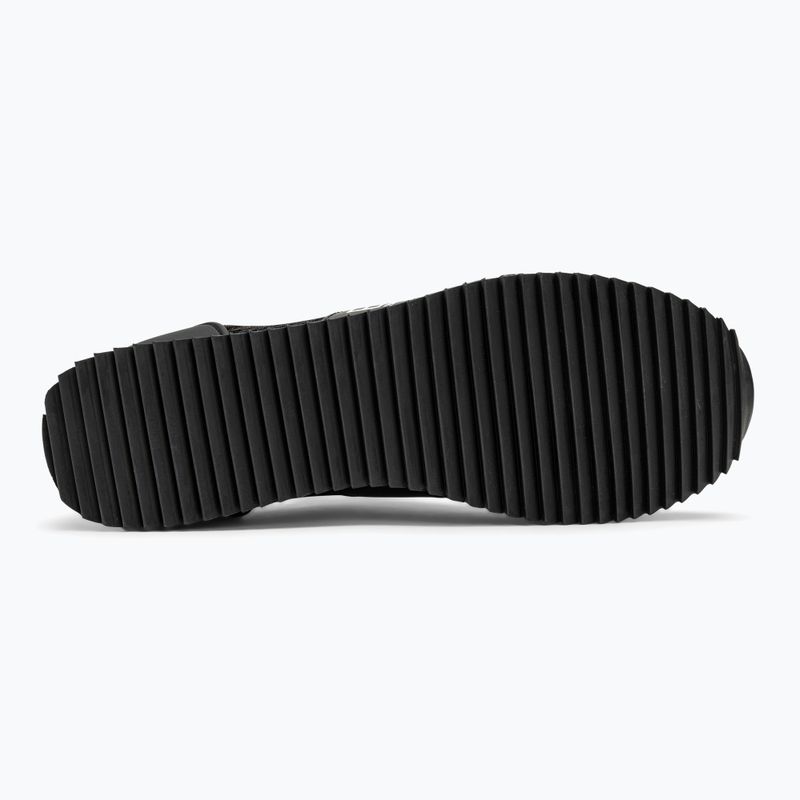 EA7 Туфлі Emporio Armani Black & White Laces чорно-білі на шнурках 4
