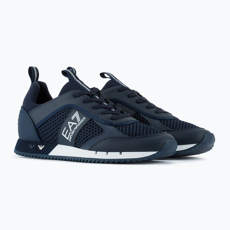 Кросівки EA7 Emporio Armani Black & White Laces navy/ white 9