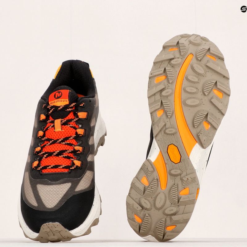 Взуття туристичне чоловіче Merrell Moab Speed GTX чорне J067457 18