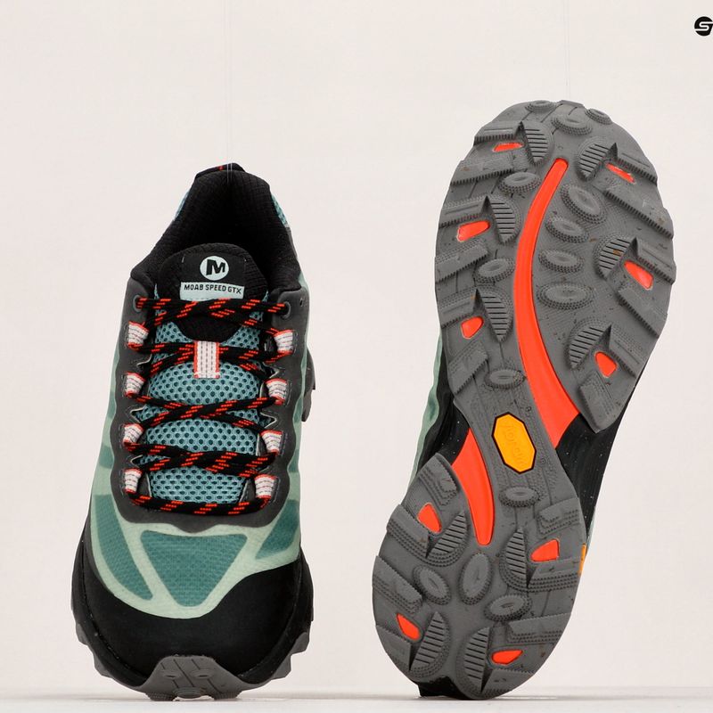 Взуття туристичне жіноче Merrell Moab Speed GTX блакитне J067008 18