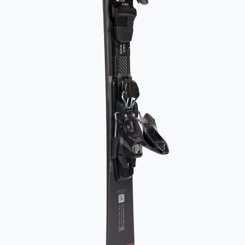 Лижі гірські жіночі Salomon S Max 10W + M11 чорні L47039600 7