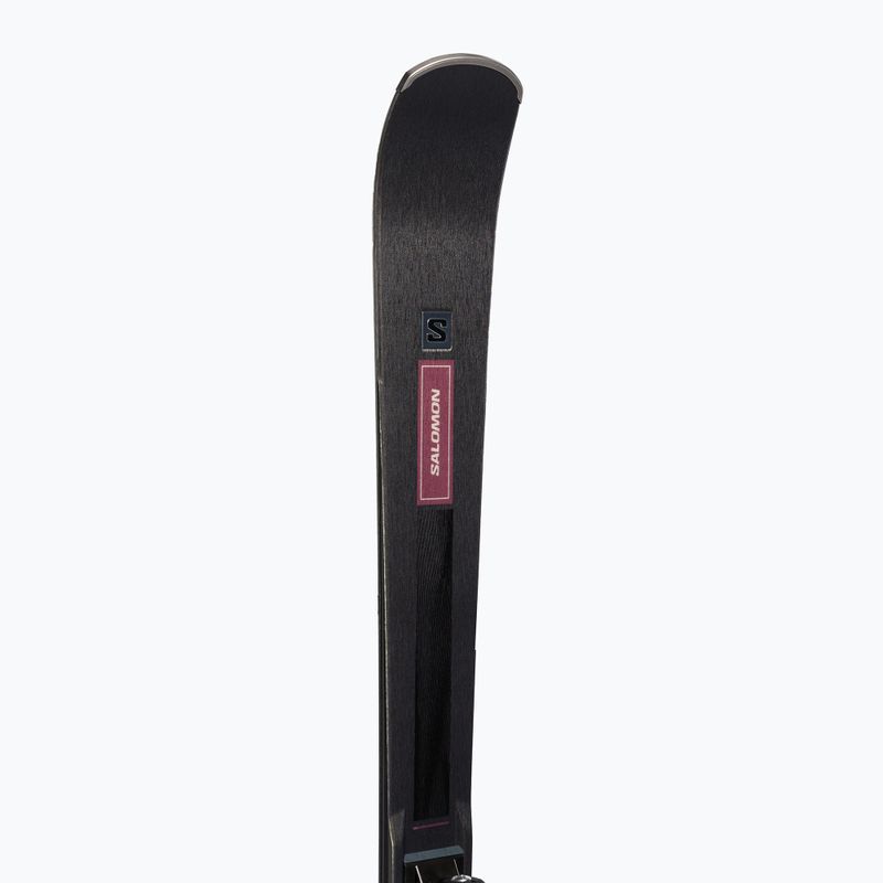 Лижі гірські жіночі Salomon S Max 10W + M11 чорні L47039600 8