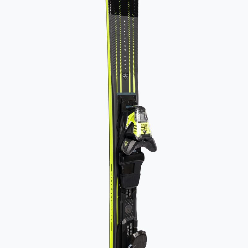 Лижі гірські Salomon S Max 10 + M11 GW чорно-жовті L47055700 6