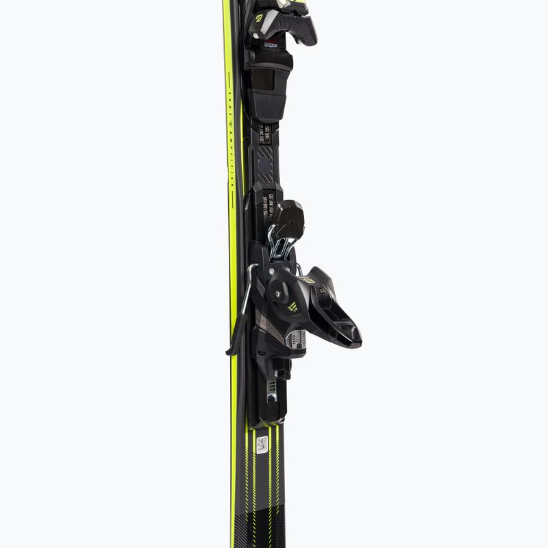 Лижі гірські Salomon S Max 10 + M11 GW чорно-жовті L47055700 7