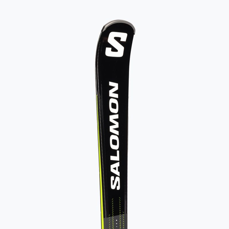 Лижі гірські Salomon S Max 10 + M11 GW чорно-жовті L47055700 8