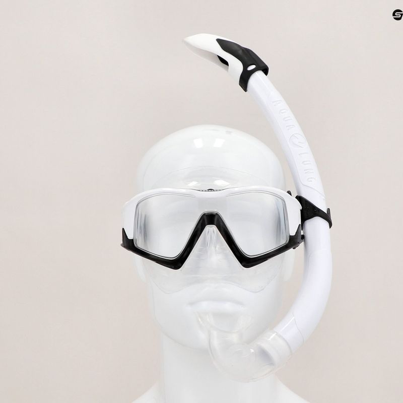 Набір для снорклінгу Aqualung Vita Set white/black 15