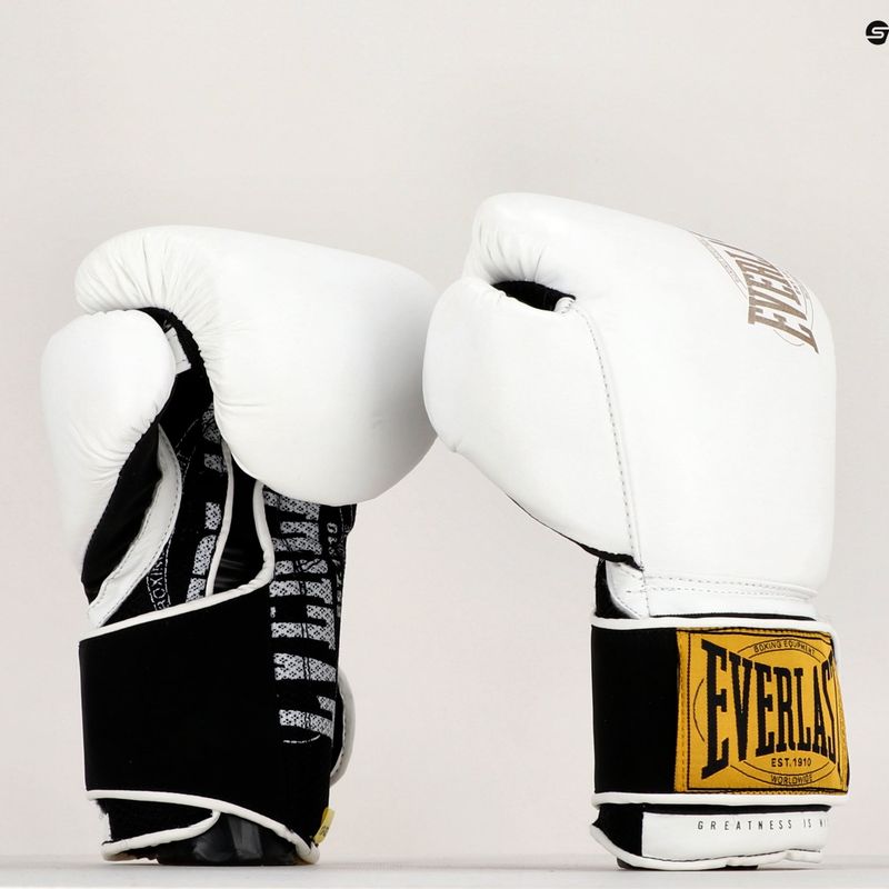 Рукавиці воксерські EVERLAST 1910 Classic білі EV1910 7