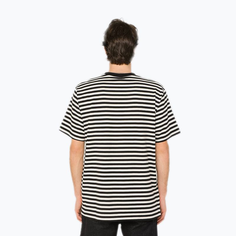 Футболка чоловіча Kaotiko M/C Rayas Corazon black 2