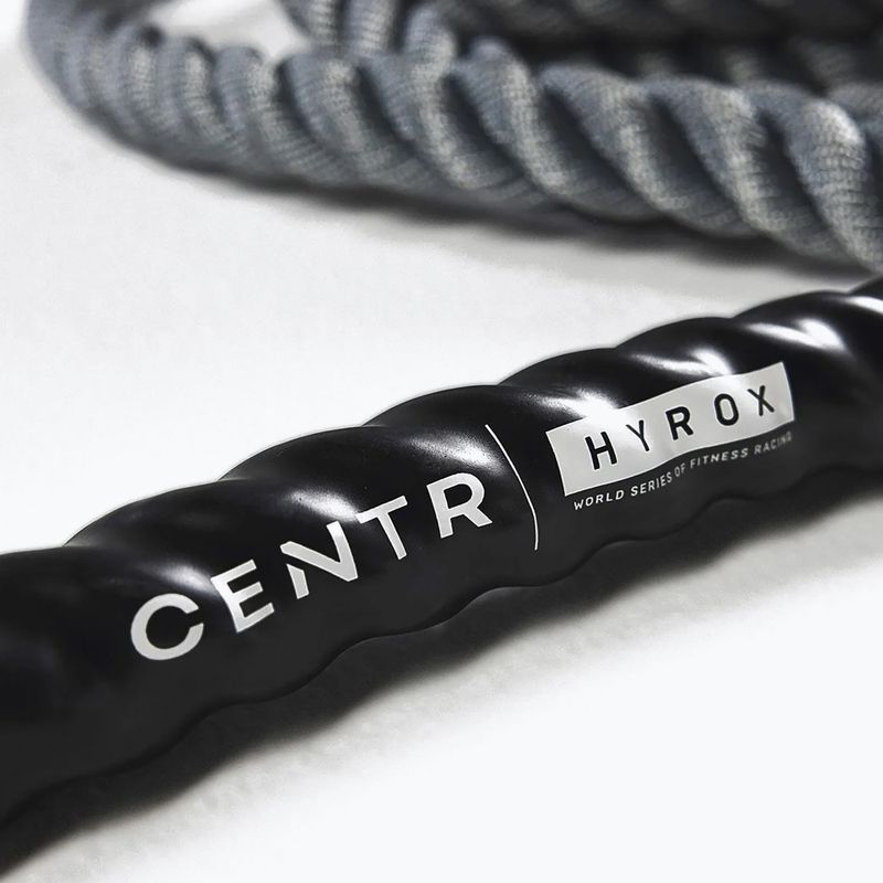 Мотузка для тренувань Centr Competition Power Rope Centr x Hyrox black 4