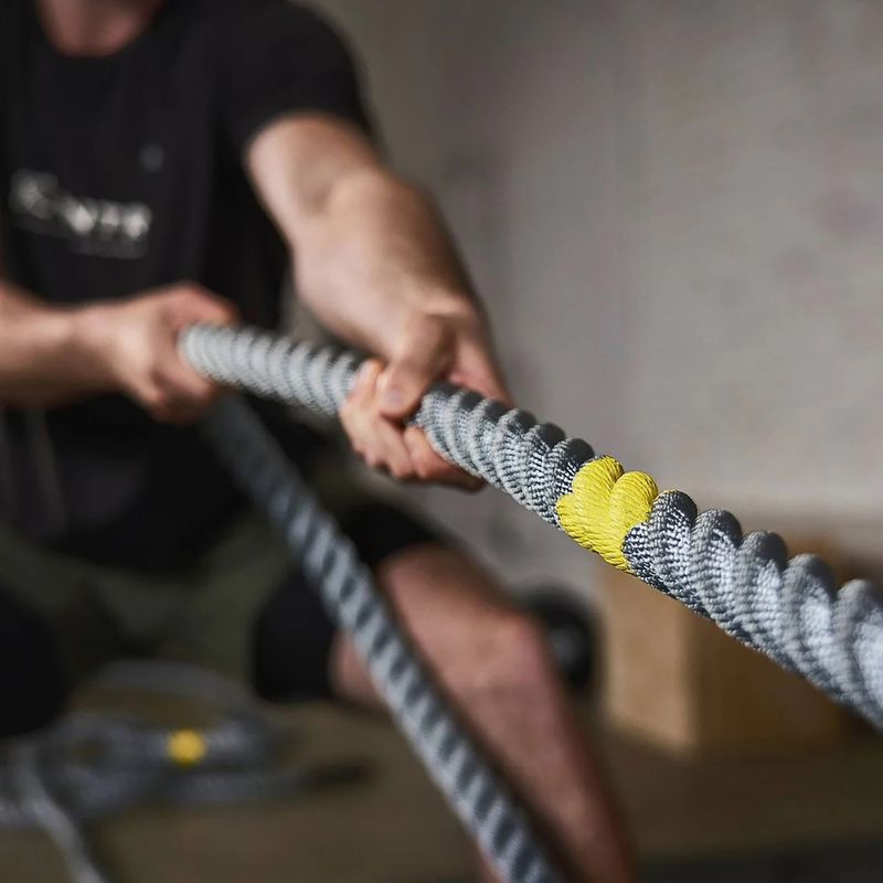 Мотузка для тренувань Centr Competition Power Rope Centr x Hyrox black 8