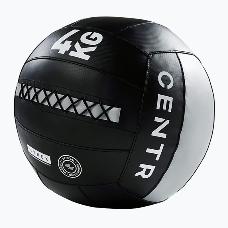 Медичний м'яч CENTR Competition Wall Ball Centr x Hyrox 4 kg black 2