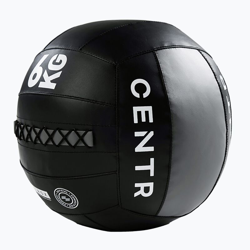 Медичний м'яч CENTR Competition Wall Ball Centr x Hyrox 6 kg black 2