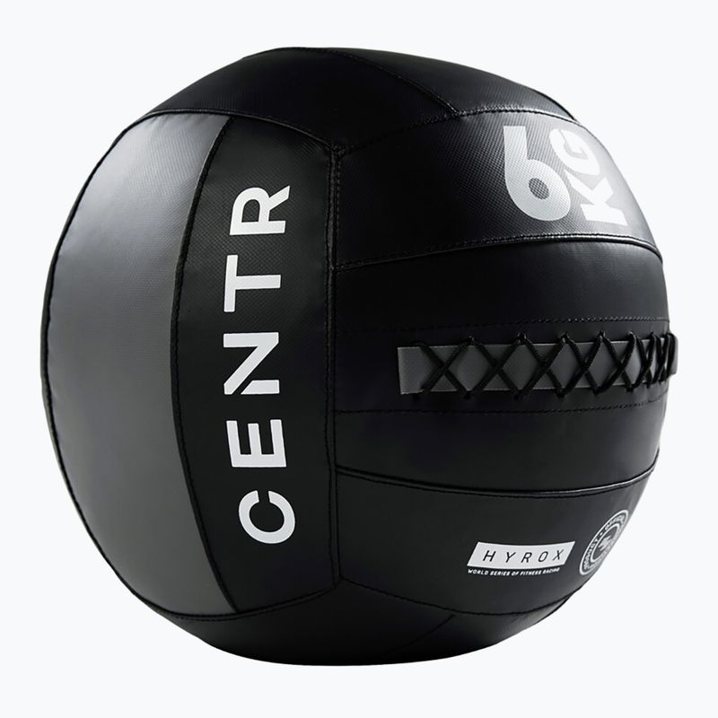 Медичний м'яч CENTR Competition Wall Ball Centr x Hyrox 6 kg black 3