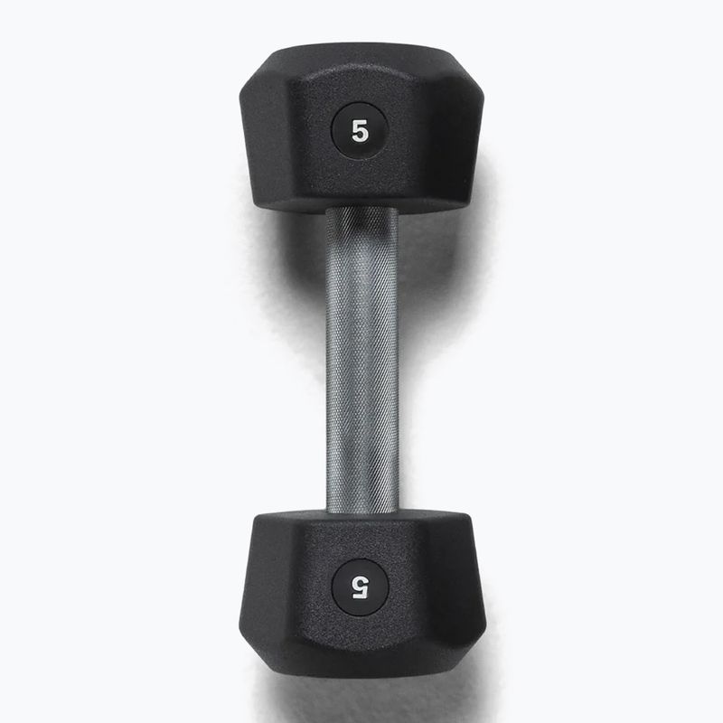 Гантеля Centr Urethane Dumbbell Centr x Hyrox 5 kg black 2