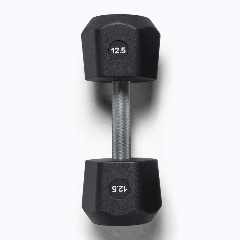 Гантеля Centr Urethane Dumbbell Centr x Hyrox 12,5 kg black 2