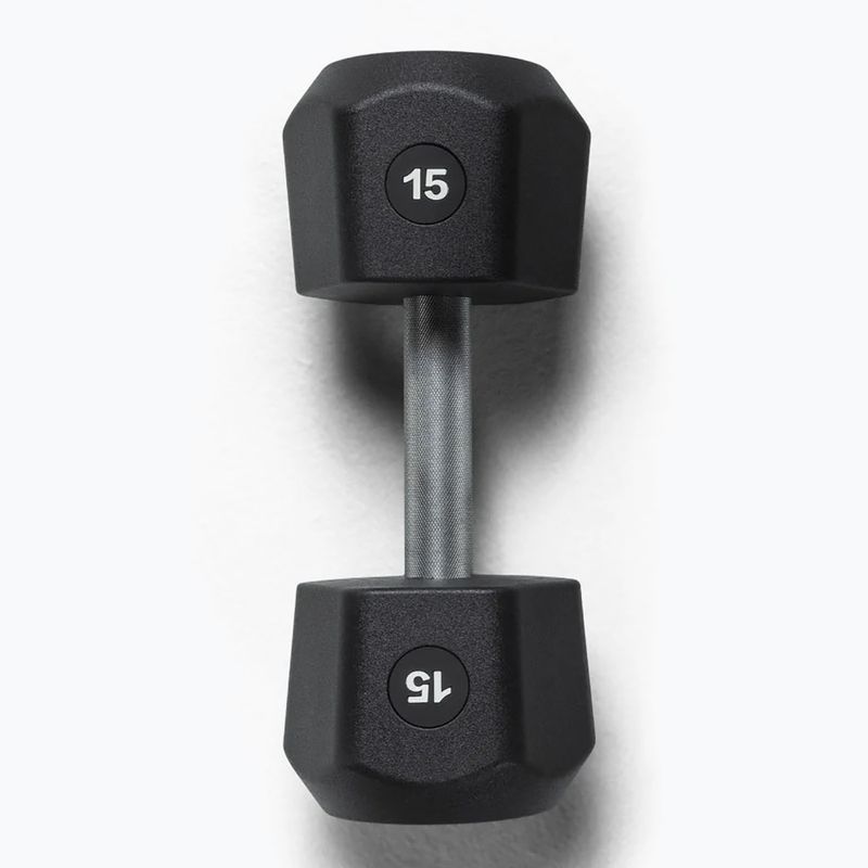 Гантеля Centr Urethane Dumbbell Centr x Hyrox 15 kg black 2