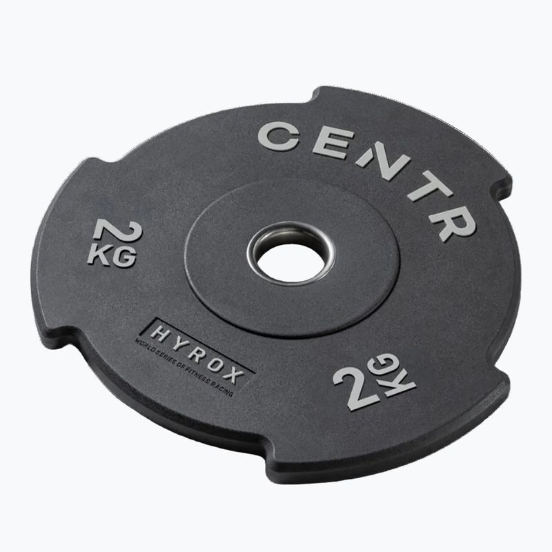 Диски бамперні Centr Top Plate Centr x Hyrox black 2