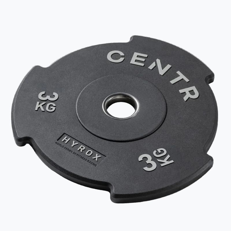 Диски бамперні Centr Top Plate Centr x Hyrox black 2