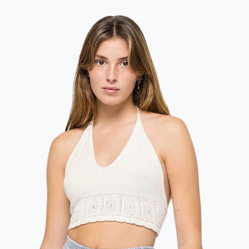 Топ жіночий Kaotiko Tiran Crochet Menorca crudo