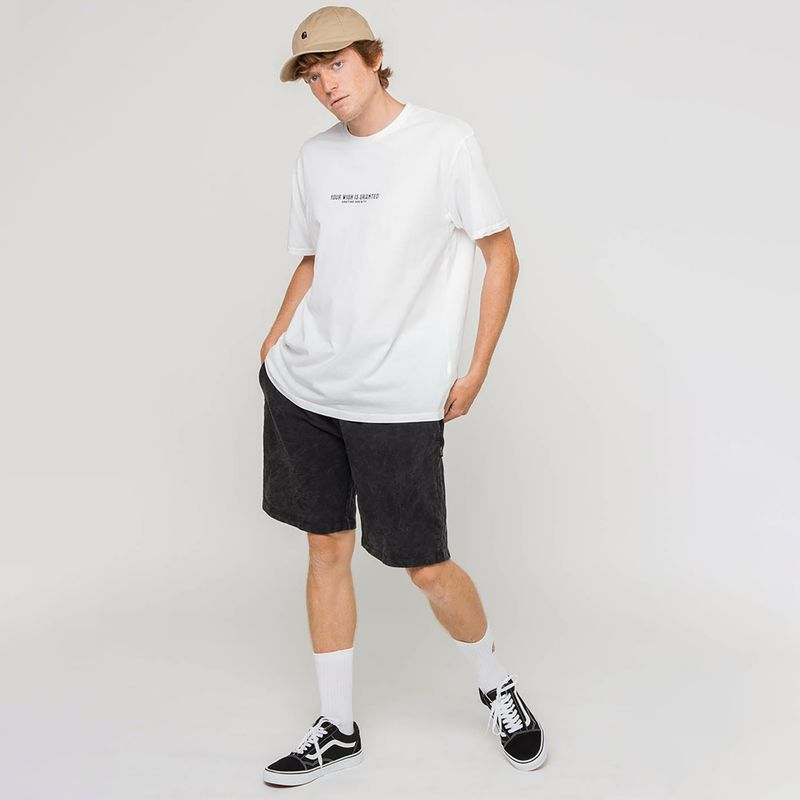 Шорти чоловічі Kaotiko Bermuda Washed black 2