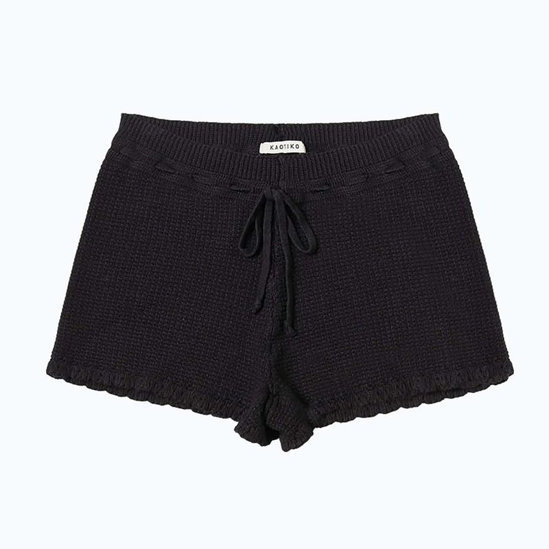 Шорти жіночі Kaotiko Crochet Ibiza black 4