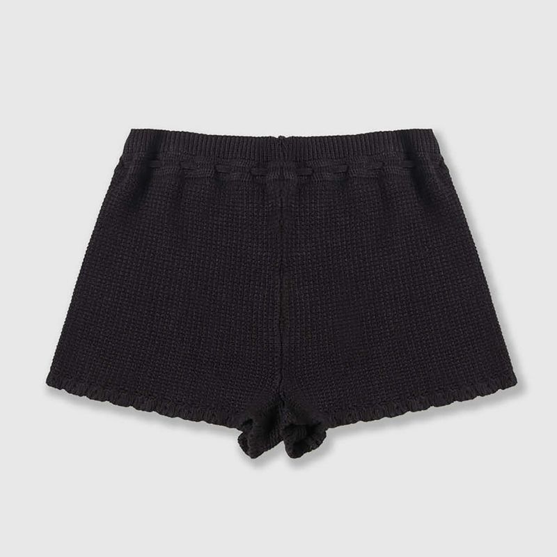 Шорти жіночі Kaotiko Crochet Ibiza black 5