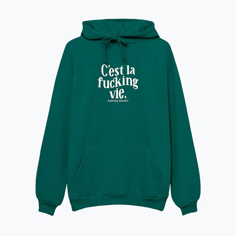 Кофта жіноча Kaotiko C'est la vie Hoodie jade 3