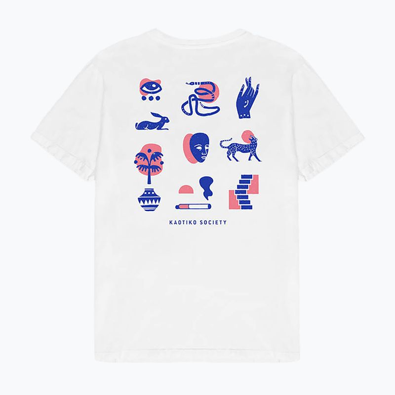 Футболка чоловіча Kaotiko Washed Elements Occult white 3