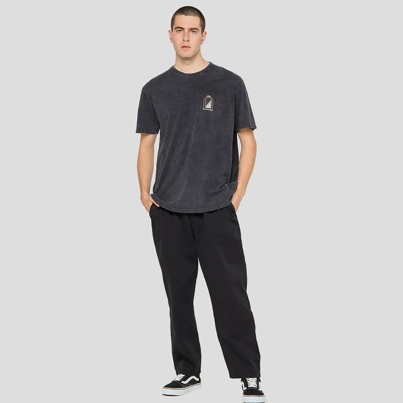 Футболка чоловіча Kaotiko Washed Trust Your Intuition black 2