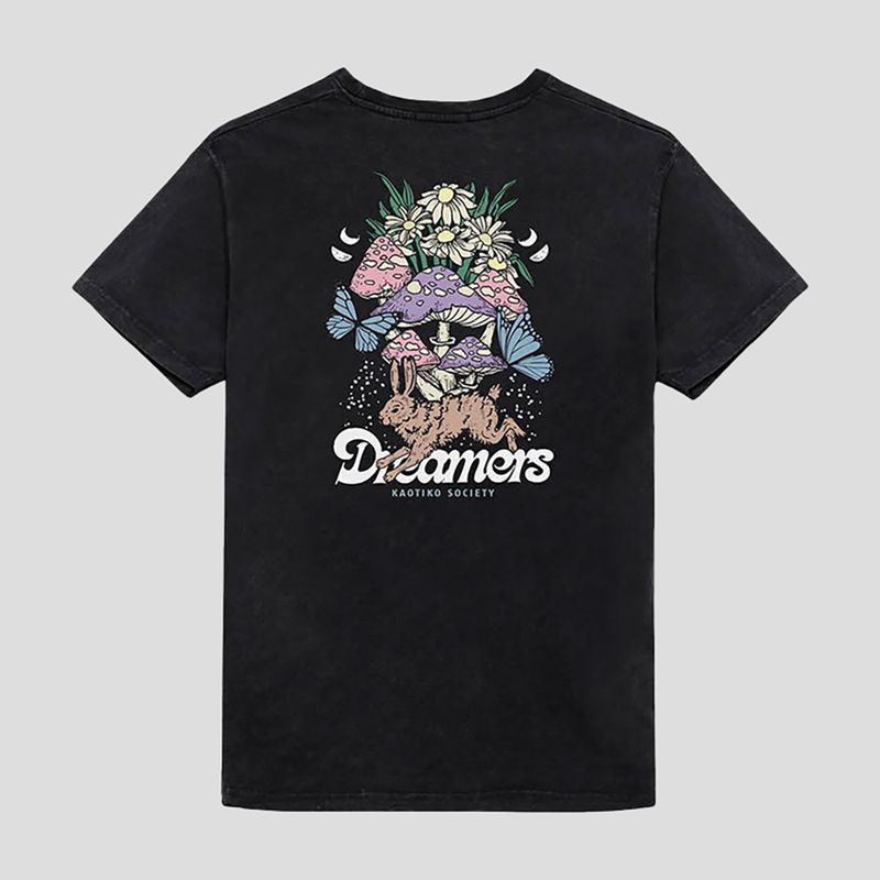 Футболка чоловіча Kaotiko Washed Dreamers black 2